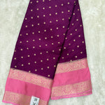 Semi Mysore Crape (Bentex Border, Butti)