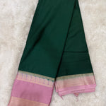 Semi Mysore Crape (Mango Bentex Border)