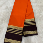 Semi Mysore Crape (Bentex Border) - SYS21