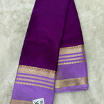 Semi Mysore Crape (Bentex Triple Line Border)