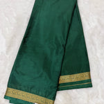 Semi Mysore Crape Pipping (Pipping, Small Border, Self)