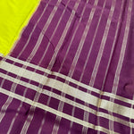 Semi Mysore Crape (Bentex Border, Contrast) - SYS51