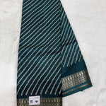 Fancy Cotton with Fancy Pallu (Zari Border, Bandhani LInes, Self)