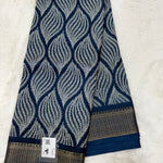 Dola Silk With Fancy Pallu (Zari Border, Geometrical Design, Self)