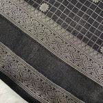 Crape Silk with Rich Pallu (Checks, Bentex Border, Self)