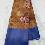 Soft Silk (Rich Border, Floral, Contrast)