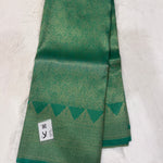 Semi Soft Silk with Rich Pallu (Premium, Temple Border, Geometrical Design, Self)