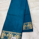 Semi Mysure Crape Silk with Trending Design (Berunda Design, Self)